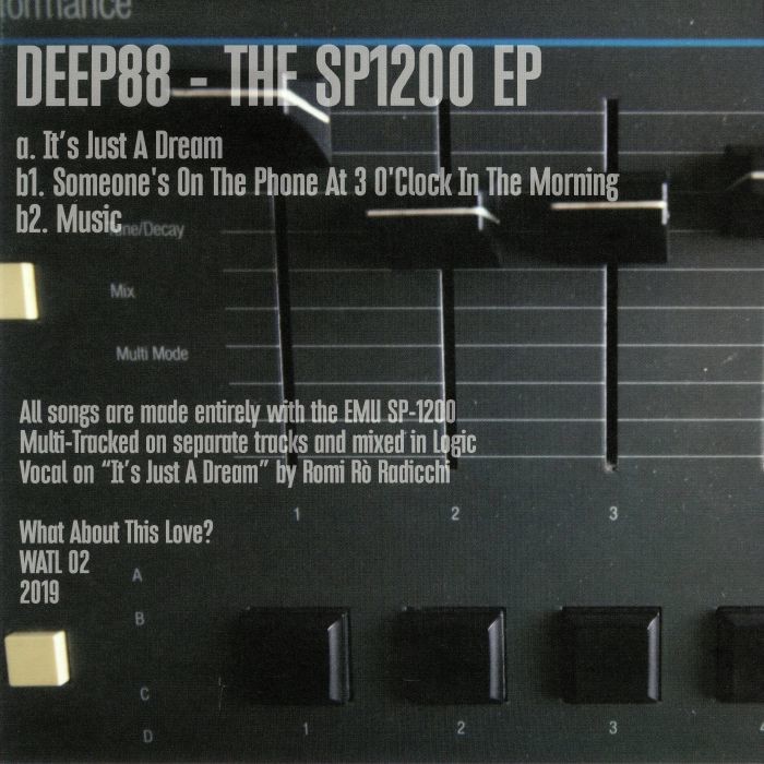 Deep88 ‎– The Sp1200 EP [What About This Love]