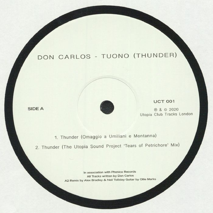 Don Carlos - Tuono (Thunder) [Utopia Records]