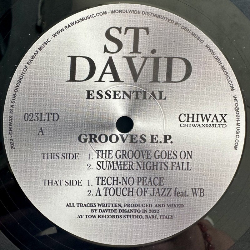 St. David - Essential Grooves EP [Chiwax]