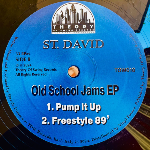 St. David - Old School Jams EP [Theory Of Swing]