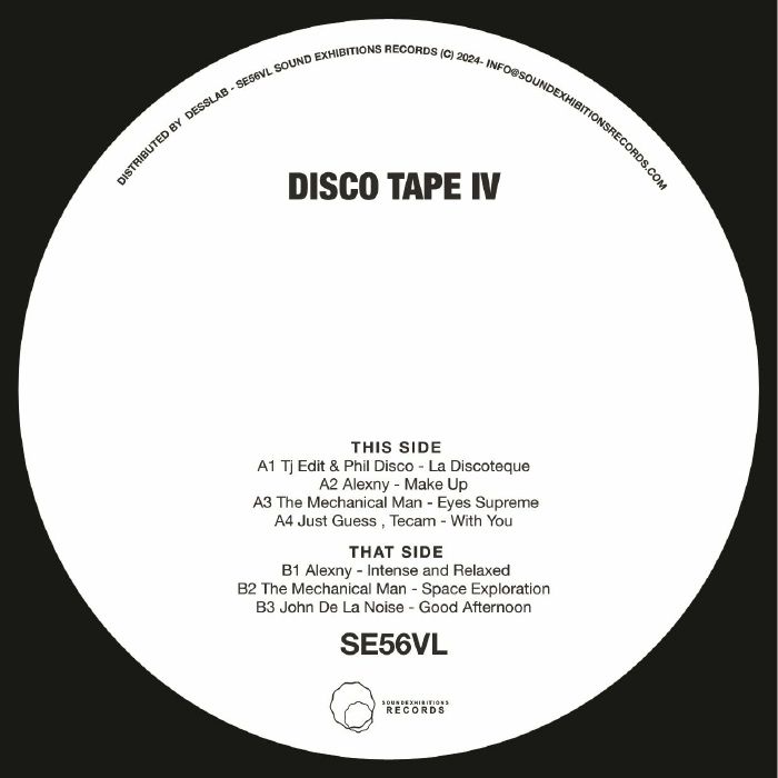 TJ Edit / Phil Disco / Alexny / The Mechanical Man / Just Guess / Tecam / John De La Noise - Disco Tape 4 [Sound Exhibitions]